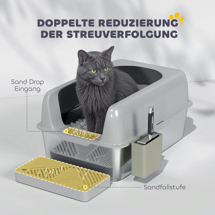 Produktbild PawHut Katzentoilette (Katzenklo offen)