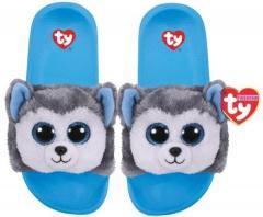 Produktbild Ty Gear Slush – Graue Husky-Hausschuhe (36, 37, 38, 39)