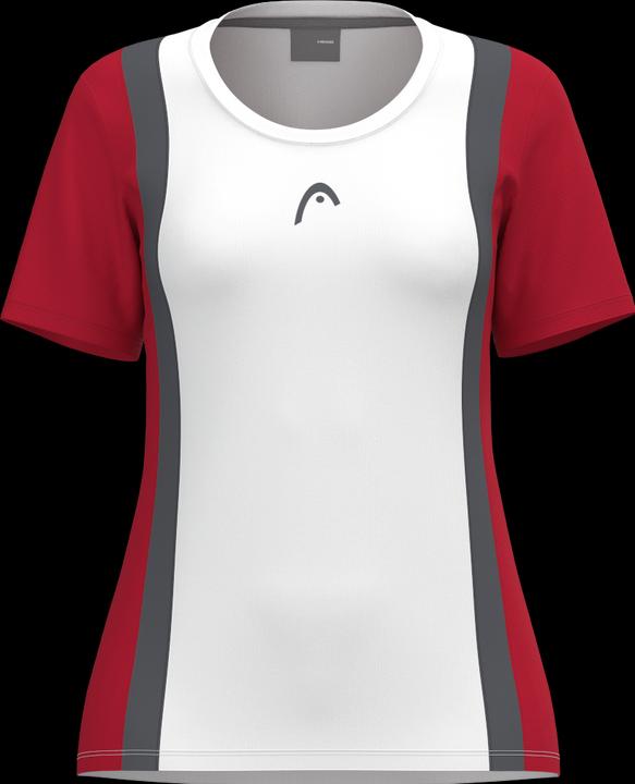 Head Club 25 Tech T-Shirt Mädchen Rot/Weiss