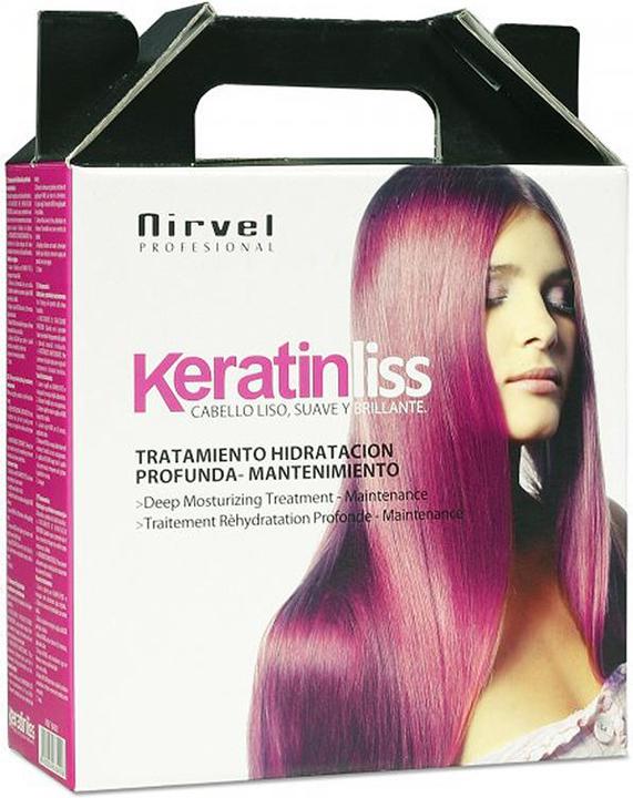 Nirvel Professional Kit Keratinliss (100 ml, Shampoing liquide)