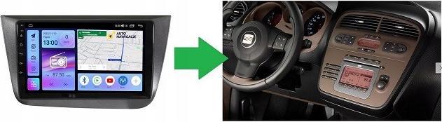 Produktbild No Name RADIO GPS NAVIGATION SEAT ALTEA 2004-2012 ANDROID (9")