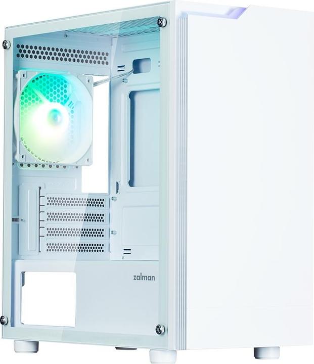 Produktbild Zalman Boitier Moyen Tour ATX T4 Plus avec panneau vitré (Blanc) (Mini-ITX, ATX)