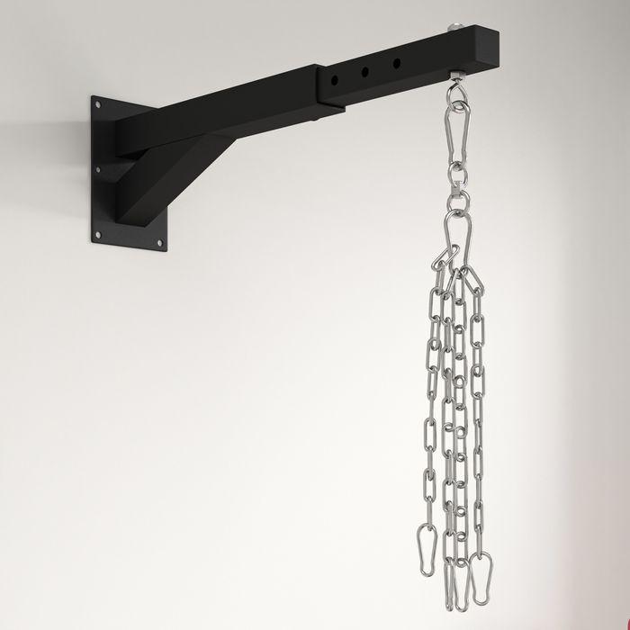 Immagine prodotto Swisshandel24 Boxsack Wandhalterung einstellbar, Stahl, schwarz