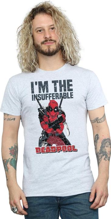 Image du produit - T-shirt DEADPOOL I'M THE INSUFFERABLE - Homme (L)