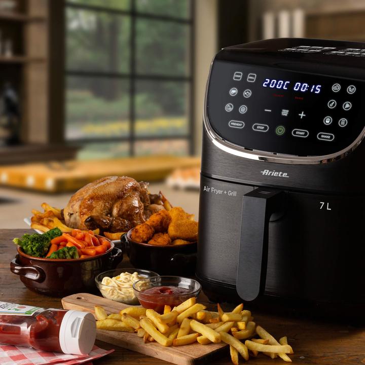 Actual product image Ariete 4627 Airy Fryer 7L karšto oro gruzdintuvė (EU plug)