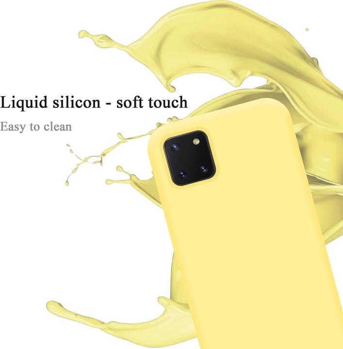 Image du produit Cadorabo TPU Liquid Silicone Case Cover (Samsung Galaxy A81)