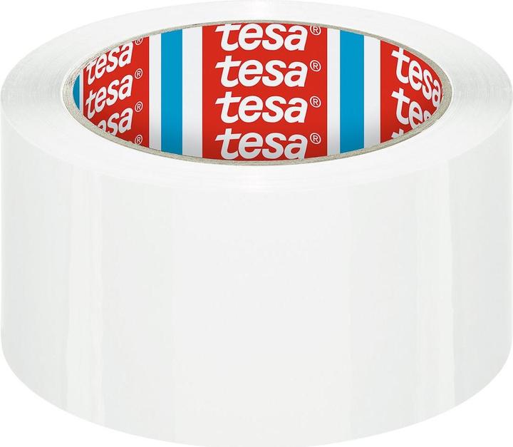 Produktbild tesa ® Packband pack® Universal 50 mmx66 m (BxL) Polypropylen weiss (50 mm)