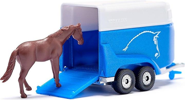 Actual product image Siku Off-road vehicle with horse trailer