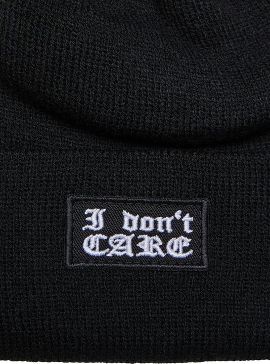 Actual product image Mister Tee MisterTee I Don't Care Beanie - 179233