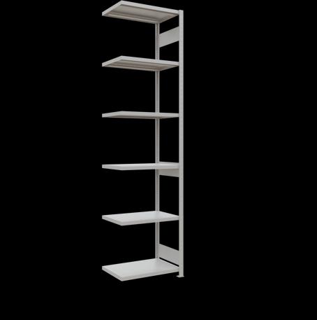 Actual product image Schulte Lagertechnik MULTIplus250 boltless add-on bay system with length bolts