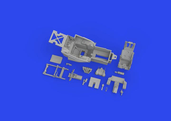 Eduard F-35A cockpit PRINT 1/48 TAMIYA