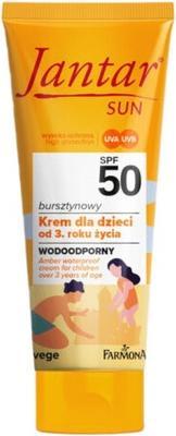 Produktbild Markenlos Jantar Sun Amber Wasserfeste Kindersonnencreme SPF50 50ml Bauernhof (Sonnencreme, SPF 50, 50 ml)