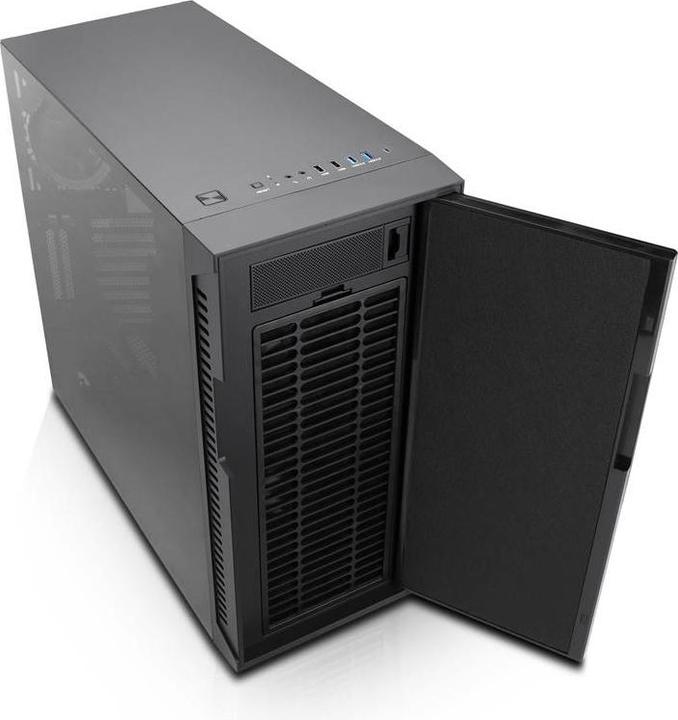 Produktbild Nanoxia Geh Deep Silence 8 - Pro TG USB 3.1 - mATX/ATX w.ODD (ATX)