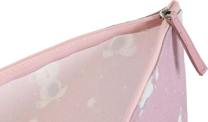 Image du produit DKD Home Decor Reise-Toilettentasche Blau Rosa polialgodon osos 33 x 8 x 21 cm (2 Stück)