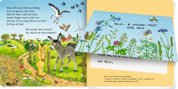 Actual product image First letters for animal explorers from Felix (German)