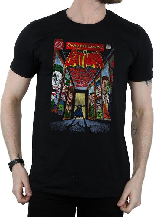 Immagine prodotto Batman Maglietta in cotone con copertina del fumetto Rogues Gallery (3XL)