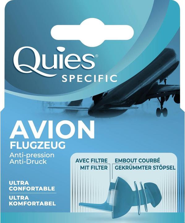 Produktbild Quies Specific Flugzeug 1 Paar (2 x)