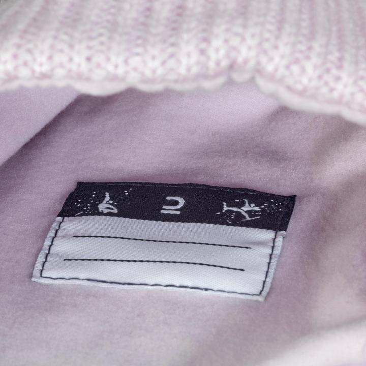 Produktbild Wedze Skimütze Kinder warm - Flap lila (One Size)
