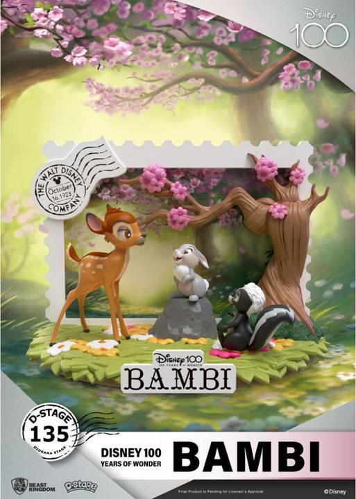 Immagine prodotto Beast Kingdom Disney 100th Anniversary D-Stage PVC Diorama Bambi 12 cm