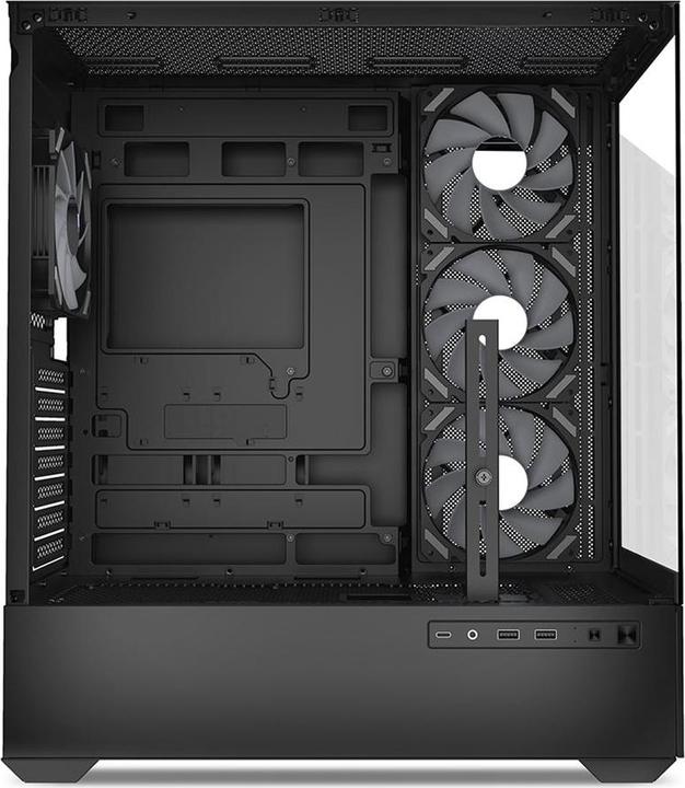 Productafbeelding Sharkoon AK6 RGB Zwart ATX (zwart) (mATX, ATX, Mini-ATX)