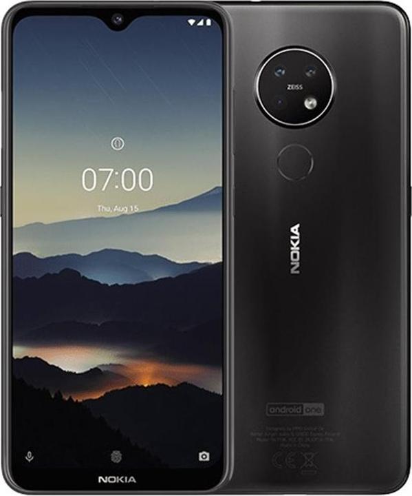 Produktbild Nokia 7.2 EU (128 GB, Black, 6.30", Dual SIM, 48 Mpx, 4G)