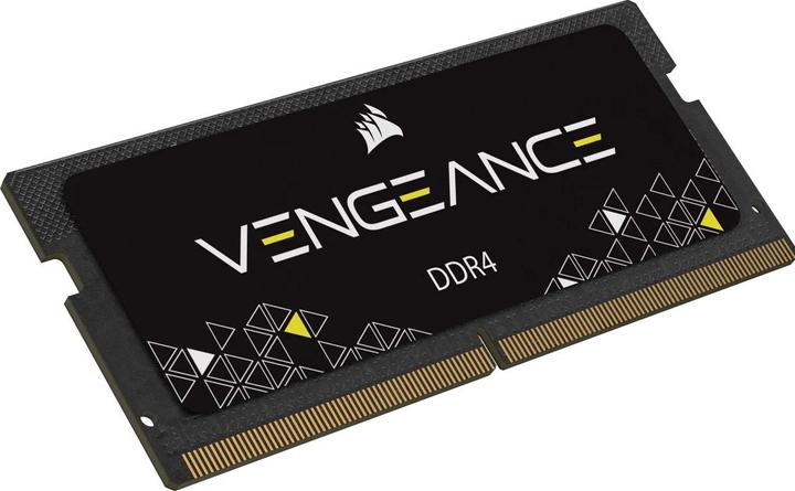 Productafbeelding Corsair DDR4, 2666MHz 32GB 1x32GB SODIMM, ongebufferd, 18-18-18-43, zwarte PCB, 1,2V (1 x 32GB, 2666 MHz, DDR4 RAM, SO-DIMM)