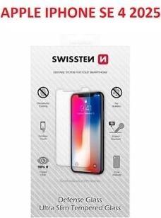 Produktbild Swissten Tempered Glass for Apple iPhone 16e (1 Stück, Apple iPhone 16e)