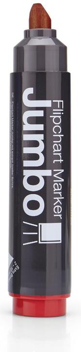 Actual product image Magnetoplan JUMBO - Flipchart Marker (Red, 10 mm, 4 x)