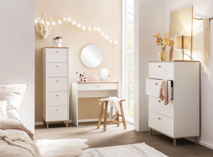 Actual product image Schildmeyer Hilda chest of drawers (80 x 40 x 91.5 cm)