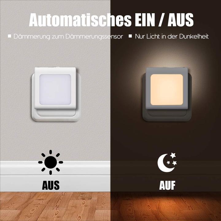 Actual product image Lumina Swiss LED night light dimmable
