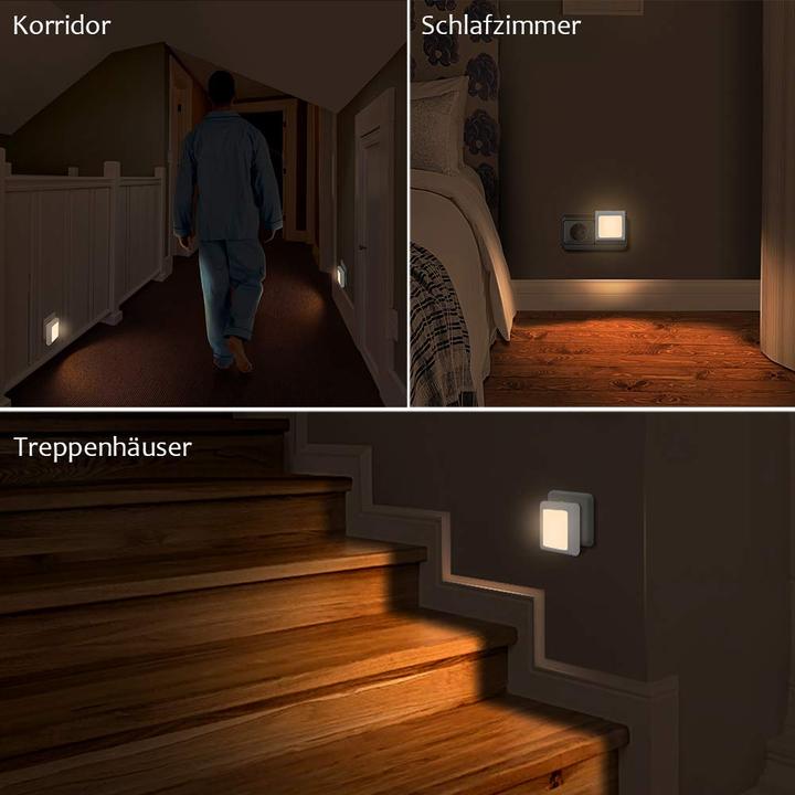 Actual product image Lumina Swiss LED night light dimmable