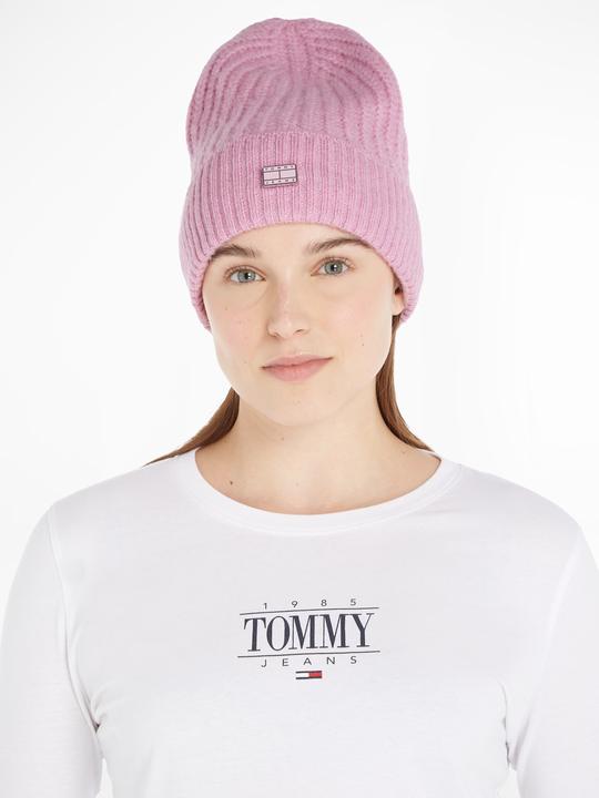 Image du produit Tommy Hilfiger TJW Cosy Knit Beanie Dames - Roze - One Size
