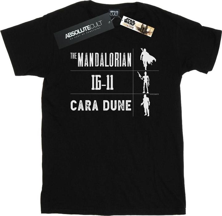 Immagine prodotto Star Wars The Mandalorian Warrior Silhouettes Maglietta Uomo (XXL)