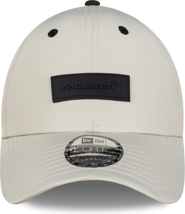 Actual product image New Era 9Forty Snapback Cap - Rubber Patch Mclaren Stone
