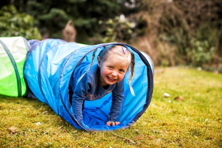 Produktbild Knorrtoys Spieltunnel Circle - "Green-blue"