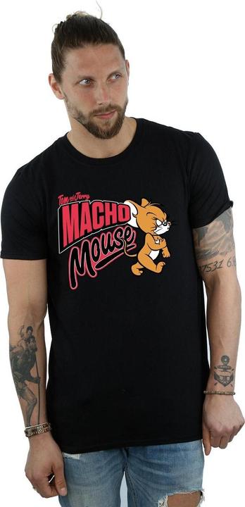 Actual product image Tom & Jerry Mens Macho Mouse T-Shirt (L)