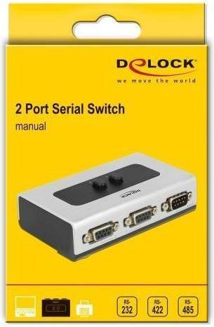 Actual product image Delock Serial switch RS-232/422/485