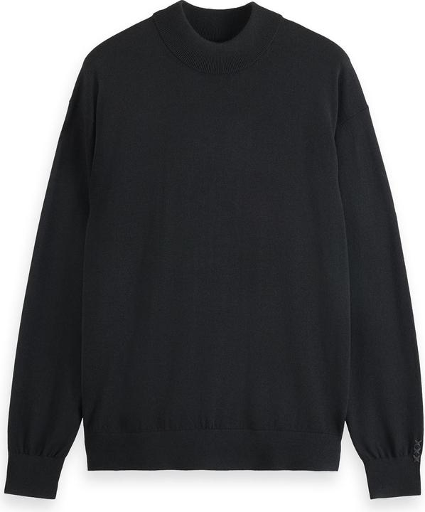 Scotch & Soda Core - Dropped Shoulder Mock Neck Pullover (L)