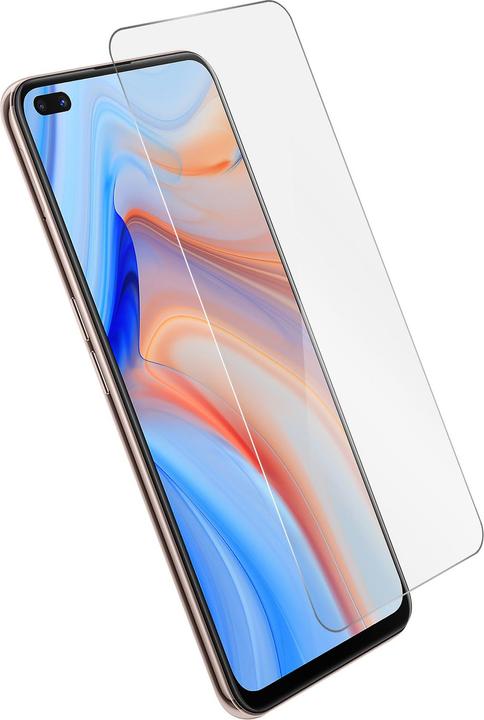 Actual product image Avizar Crystal clear film, glass screen protector (1 Piece, Oppo Reno 4)
