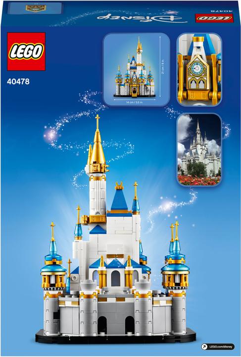 Produktbild LEGO Diseny - Kleines Disney Schloss (40478, LEGO Disney, LEGO Seltene Sets)