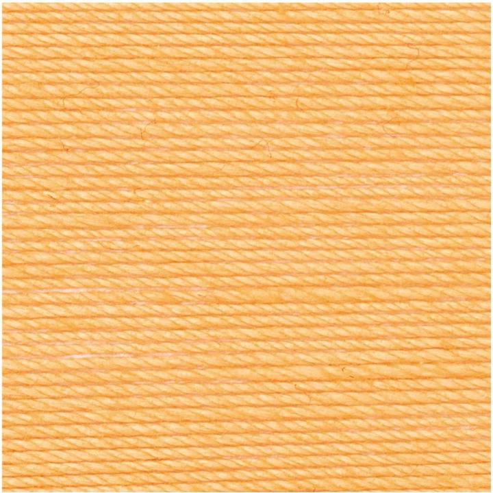 Image du produit Rico Design Fil à crochet et à tricoter Essentials Crochet 50 g, jaune (280 m)