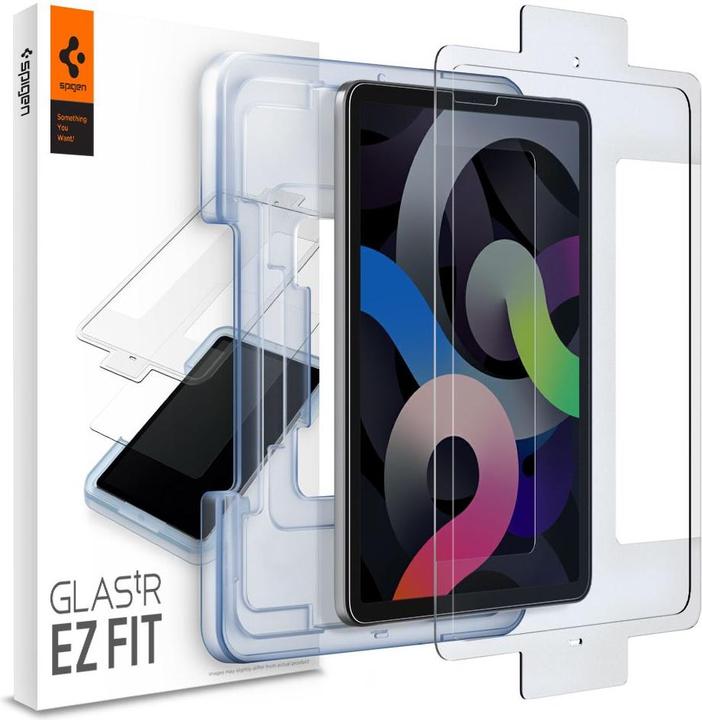 Image du produit Spigen tempered glass Glas.TR "EZ FIT" for iPad Air 4 2020 / 5 2022 (1 pièce(s), iPad Air 2020 (4. Gen))