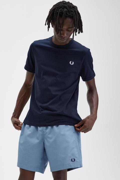 Immagine prodotto Fred Perry Maglietta Ringer navy (L)