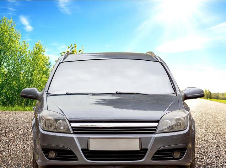 Image du produit Trend Couverture de pare-brise / pare-soleil de voiture anti-givre avec aimants