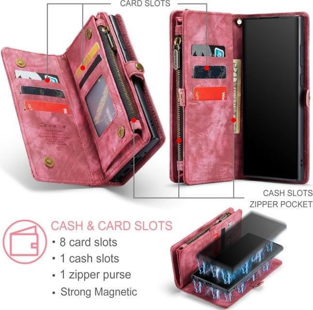 Produktbild Caseme Leder Portemonnaie mit Plastik Hülle (Samsung Galaxy Note 20 Ultra)