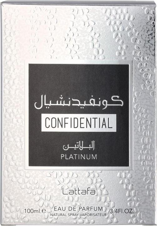 Actual product image Lattafa Perfumes Confidential Platinum (Eau de parfum, 100 ml)