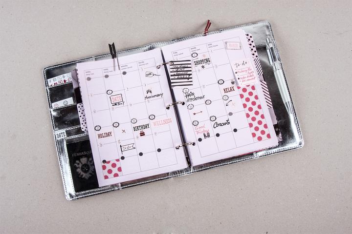 Actual product image Rayher my PLANNER monthly/weekly overview, DIN A5 (A5)