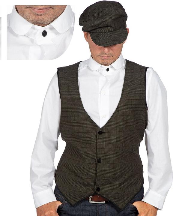 Image du produit Wilbers Chemise homme Roaring 20's, col rond (54)