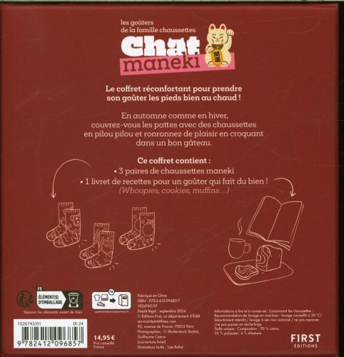 Immagine prodotto Les goûters de la famille chaussettes chat maneki (Francese, Collettività, 2024)