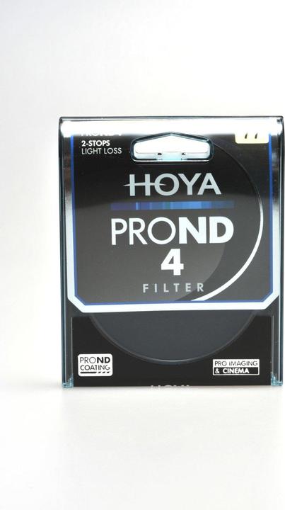 Image du produit Hoya Pro ND4 Filter (55 mm, Filtre gris neutre, 55 mm)